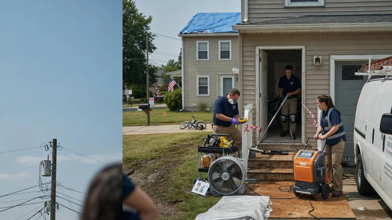 Water Damage Repair in Linwood, MI near me